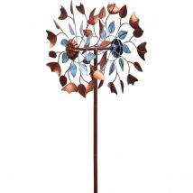 Girouette Metal Leaf Duet - Icare - Beige