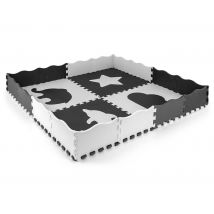 Tapis De Jeu Puzzle Jolly 2x2 - Gris - Milly Mally