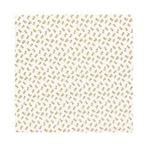 Tissu Coton Fleurettes De 140 Cm De Largeur 23 Curry Vendu Par 50 Cm - Distrifil