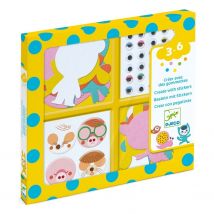 Gommettes J'Aime Les Animaux - Djeco