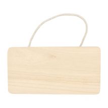 Plaque De Porte 21x11 Cm Bois - Artemio
