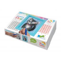 Pixel Kit Créatif Tableau Avec Cadre 14x17cm - Chat - Pixel ou Pixel kit