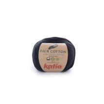 Coton 100 % Bio À Tricoter Fair Cotton - Katia Noir (2) - Katia