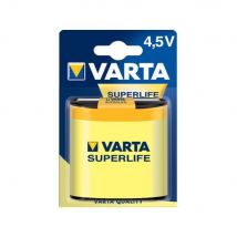 Blister X 1 Pile Plate Zinc-carbon Superlife 4.5v 3r12 - Varta