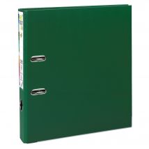 Classeur À Levier Prem'touch Intérieur Et Extérieur En Polypropylène - Dos 50mm - A4 Maxi. - Vert Foncé - X 10 - Exacompta