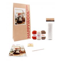 Kit Crochet Amigurumi Jouet Loralee Chocolat Tu - Phildar
