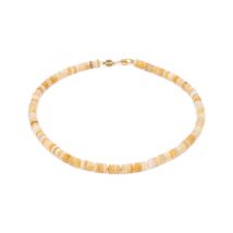 Collier Blima En Pierres Jade Jaune - SLOYA