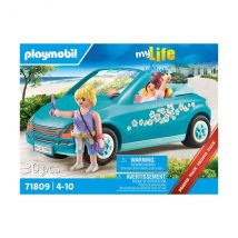 Playmobil My Life Promo Pack 71809 Cabriolet, Jeunes Filles Et Accessoires