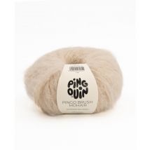 Pelote De Laine Et Mohair À Tricoter Pingo Brush Mohair - Phildar Beige Marron