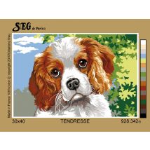 Canevas Antique Tendresse 30x40cm - SEG