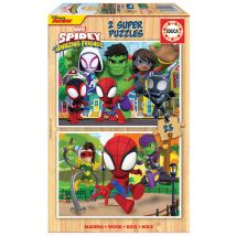 2 X 25 Pieces Puzzle Spidey - Educa Borras