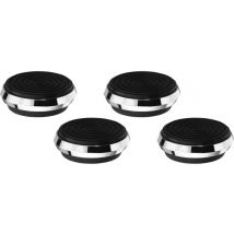 Oehlbach Air Absorb Chrome - Lot De 4 Amortisseurs À Air