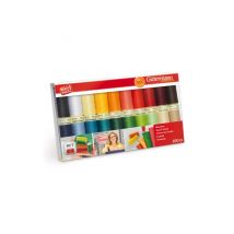 Coffret De 20 Bobines De Fil À Coudre 100m - Gutermann : L’incontournable Pour Tous Vos Projets Couture Multicolore - Gütermann