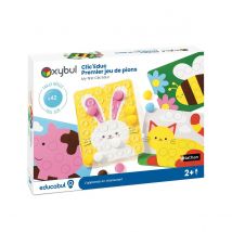 Clic Educ Premier Jeu De Pions Oxybul - Made In France