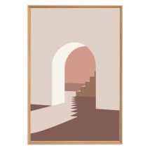 Tableau Mural Encadré Escaliers 65x97 Cm - Ceanothe