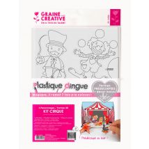Kit Plastique Dingue Cirque 3d - Plastique fou