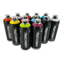 Mtn - Hardcore - Peinture En Spray - 12 Couleurs - Aérosols 400ml - Montana