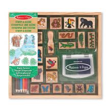 Tampons Encreurs Forêt Tropicale - Melissa & Doug