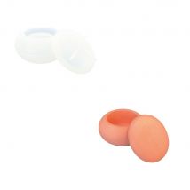Moule En Silicone Ø 6cm X 4cm - Petit Pot Avec Couvercle - Jesmonite