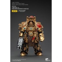 Warhammer The Horus Heresy - Figurine 1/18 Legio Custodes Aquilon Terminator Squad Aquilon Avec Lastrum Storm Bolter 14 Cm - Joy Toy