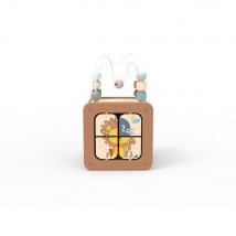 Cube D'Activités 5 En 1 En Bois - Speedy Monkey