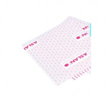 Feuille Autocollante Double-face, 20,5x30cm, Épaisseur 0,07 Mm - Aslan