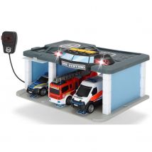 Sos Station De Sauvetage Avec Police, Pompiers Et Ambulance - Dickie