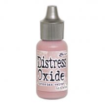 Recharge Encre Tim Holtz Distress Oxide - Victorian Velvet - Pour Encreur - 14 Ml - Ranger Scrapbooking