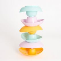Barques Gigognes Multiculores En Plastique Recyclé & Made In France - LE JOUET SIMPLE