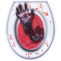 Décoration Stickers Cuvette Wc Halloween Horror - Boland