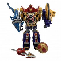 Power Rangers Ninja Storm Hurricaneger Dx Senpuujin Megazord 2001 27cm