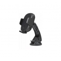Force Power Support + Chargeur Voiture Induction 10-7.5w Gris Foncé