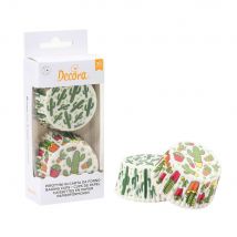 Caissettes À Cupcakes Cactus - 36 Pièces - Decoraparty