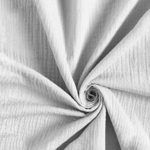 Coupon De Tissu En Double Gaze De Coton - Laize : 130 Cm - Craft Loom