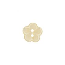 Boutons Fleurs Blanc 18 Mm X 3 - Union Knopf Jaune - Prym Union Knopf