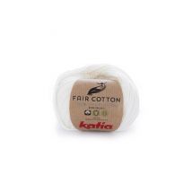 Coton 100 % Bio À Tricoter Fair Cotton - Katia Ecru (3) - Katia