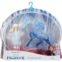 Coffret Reine Des Neiges Ii : Poupée Elsa Et Cheval Nokk + 1 Accessoire - Disney Frozen Mini Poupées - Hasbro - E6857 - DISNEY PRINCESS