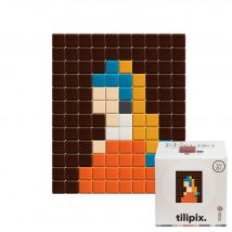 Kit Mosaïque Diy Pixel Art - La Jeune Fille À La Perle - Mini - Tilipix