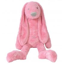 Peluche Lapin Richie Rose 38 Cm - Happy Horse