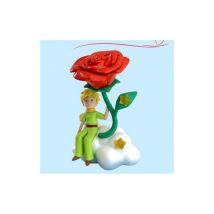 Le Petit Prince - Figurine Le Petit Prince Sous La Rose 9 Cm - Plastoy