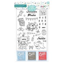 Tampons Et Encres Anniversaire Pirate - Aladine