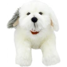 Puppet Company - Chiot Sheepdog Blanc-gris - The Puppet Company LTD