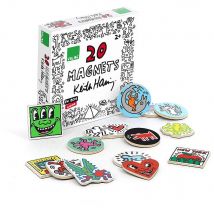 Coffret 20 Magnets Keith Haring - Vilac