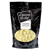 Chunks De Chocolat Blanc 1kg - L'épicerie du chef