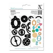 Dies Xcut - 15 Bouttons - Docrafts