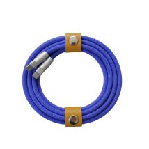 Yello Koko Câble Renforcé Usb C / Usb C Modèle Biggy 1m Connecteur Réversible Bleu - Yello Koko