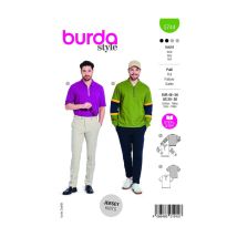 Patron Burda 5744 - Pullover Taille N°fr 48-58
