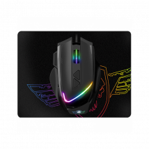 Souris Filaire - Tapis De Souris - Gaming - Pro-m3 - Led - Personnalisable - Boutons Programmables - Spirit Of Gamer