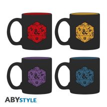 Donjons Et Dragons - Set 4 Mugs Espresso D20 - Abystyle