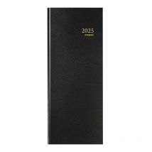 Agenda De Banque - 2025 - 1 Sur 2 Pages - 14,3x32,5cm - 2 Volumes - Brepols - L'Agenda Moderne